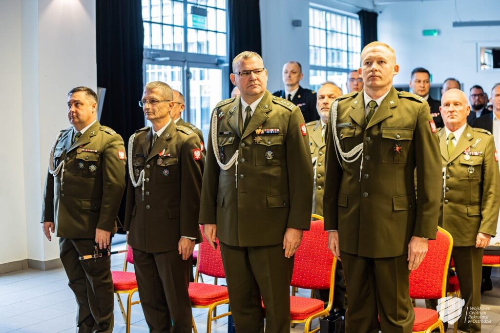 Uroczyste przekazanie obowiązków w Wojskowym Centrum Rekrutacji w Ostródzie 5 468560706 991803596325241 285994906551949001 N