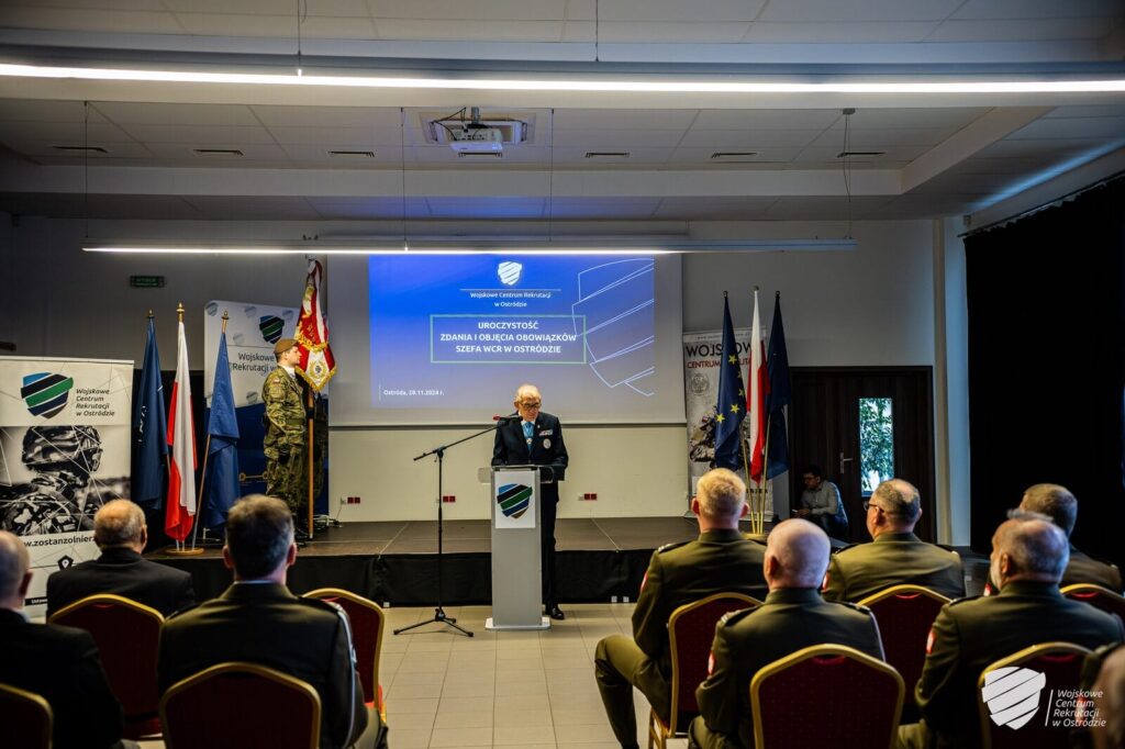 Uroczyste przekazanie obowiązków w Wojskowym Centrum Rekrutacji w Ostródzie 2 468829794 991803956325205 2727207719523615688 N