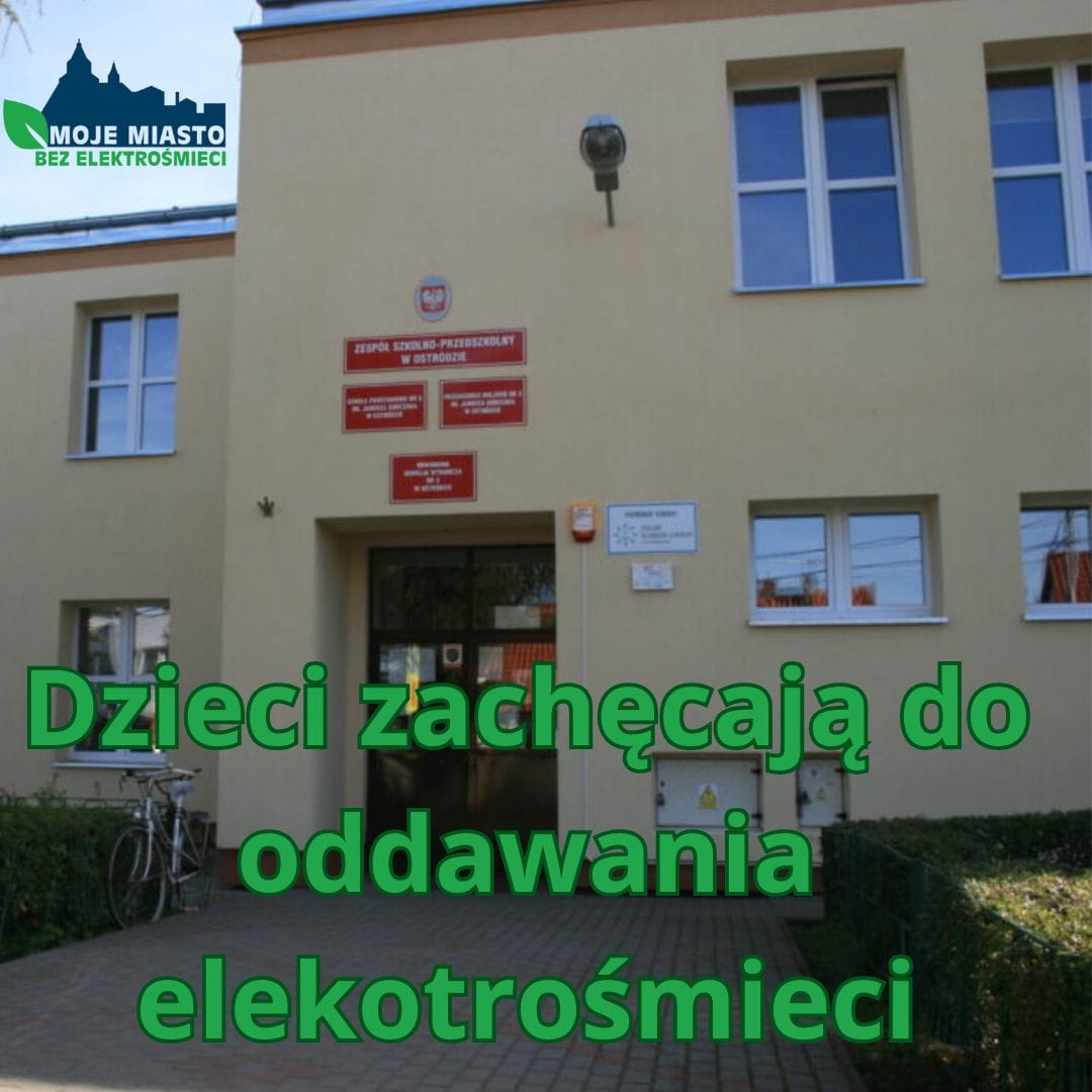 Ostróda wolna od elektrośmieci. Do wspólnej akcji zachęcają uczniowie ze Szkoły Podstawowej numer 5 w Ostródzie 1 Elektrosmieci
