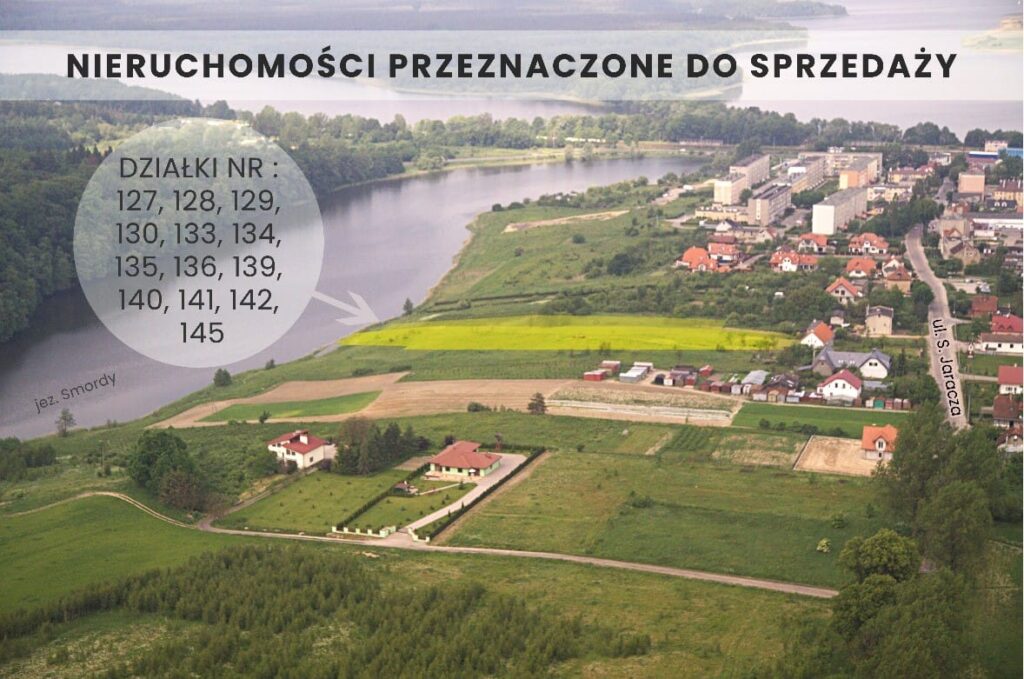 Miasto wyprzedaje grunty: Twoja szansa na zamieszkanie w Ostródzie – wyjątkowe działki nad jeziorem czekają! 14 mapa dzialki nja sprzedaz miasto ostroda1