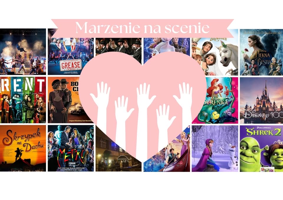 Marzenie na scenie: Koncert Charytatywny Musical & Disney. 1 Plakat Koncert