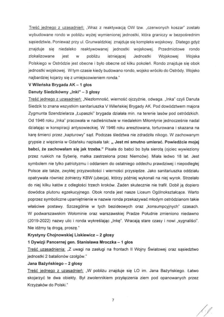 Jest raport. Nie bez protestu, ale przejedziemy Rondem Reformacji i Weteranów Misji Zagranicznych 10 Raport Z Konsultacji Spolecznych7
