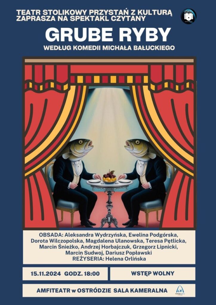 Teatr i wystawa na jesienną pluchę. Sprawdzamy co czeka na nas w Centrum Kultury w Ostródzie 2 Spektakl Dorosli
