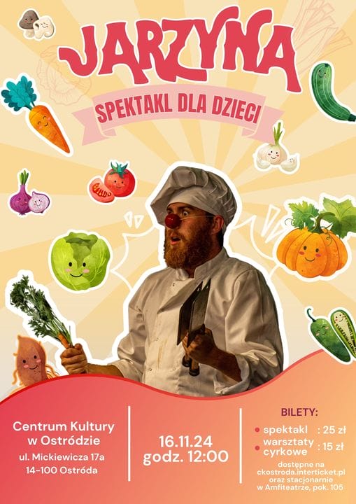 Teatr i wystawa na jesienną pluchę. Sprawdzamy co czeka na nas w Centrum Kultury w Ostródzie 3 Spektakl Dzieci