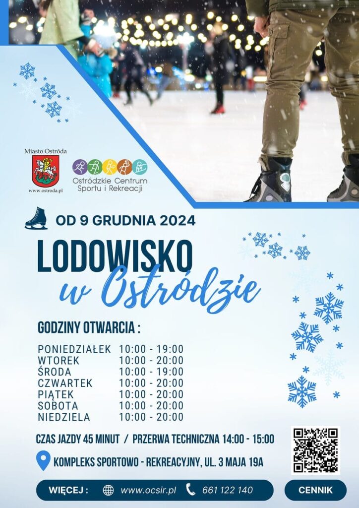 Do poniedziałku będzie szklanka. OCSiR podał szczegóły lodowiska w tym sezonie. 4 469187867 1109104767881382 2869704268143118151 N
