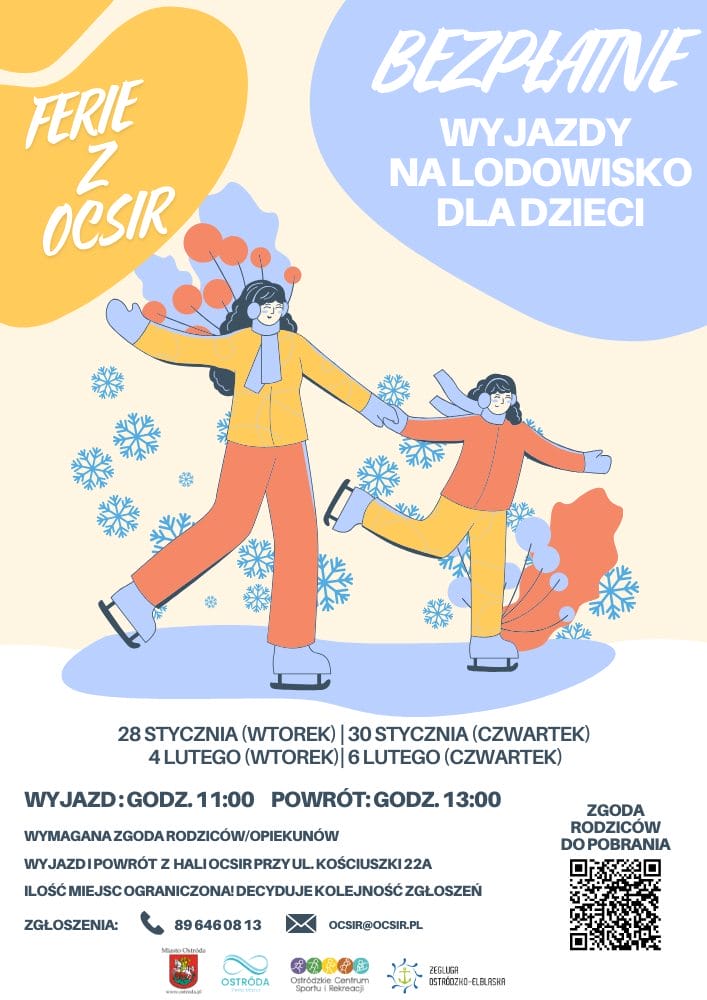 Bezpłatne wyjazdy na lodowisko podczas ferii zimowych w Ostródzie! 1 472767495 1139019111556614 1415848965974567184 N