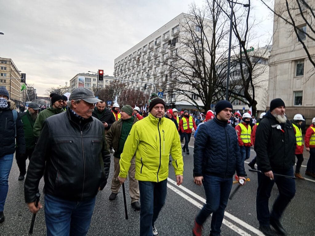 Protest Warszawa Solidarnosc 12
