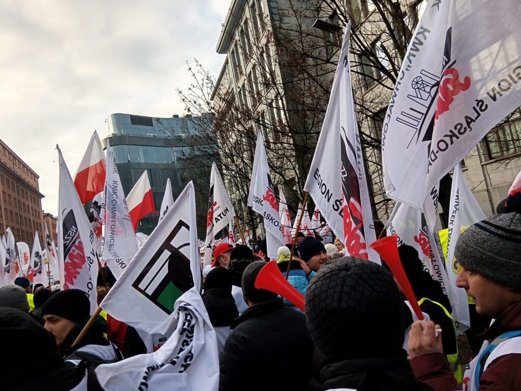 Protest Warszawa Solidarnosc 13