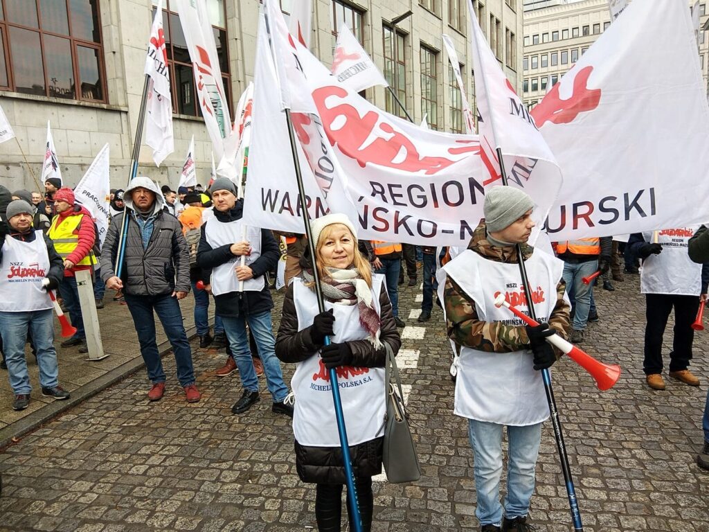 Protest Warszawa Solidarnosc 4