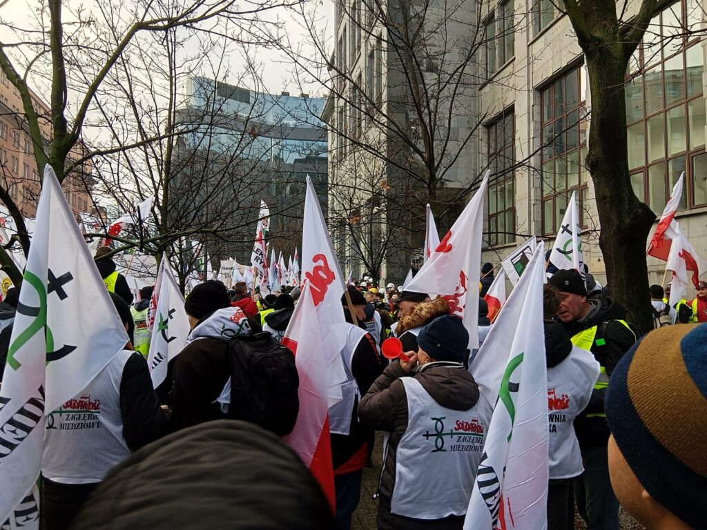 Protest Warszawa Solidarnosc 5