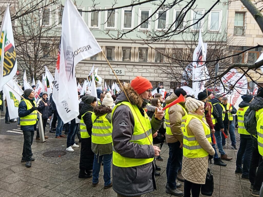 Protest Warszawa Solidarnosc 6