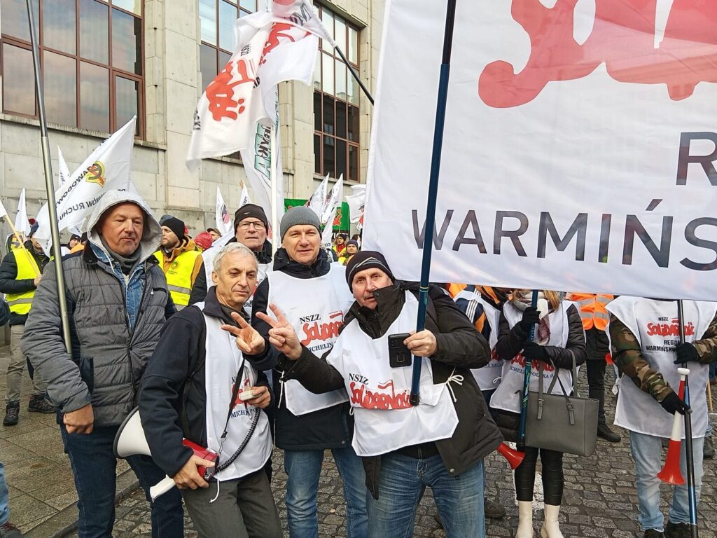 Protest Warszawa Solidarnosc 7