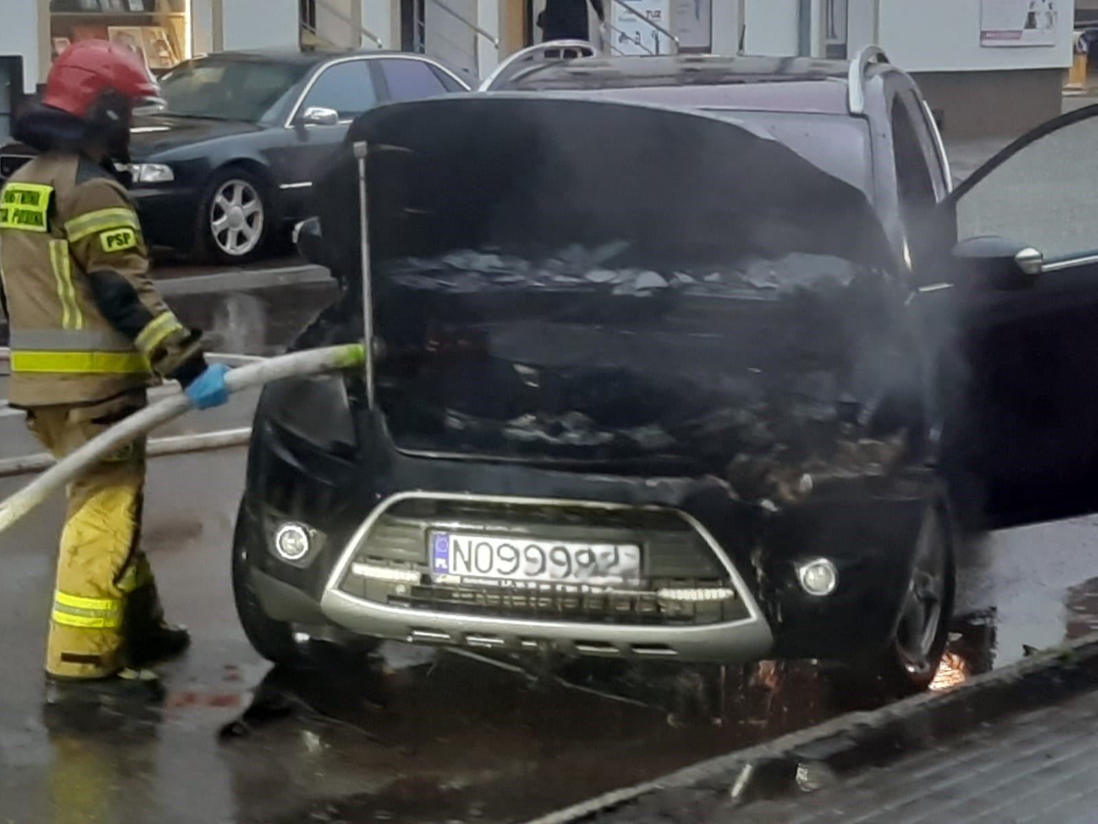 Pozar Auta Kopernika