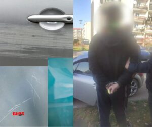 Licznik wandala nadal bije! Wracamy do tematu masowego uszkodzenia samochodów w Ostródzie 14 Uszkodzenie Samochodow Co Dalej