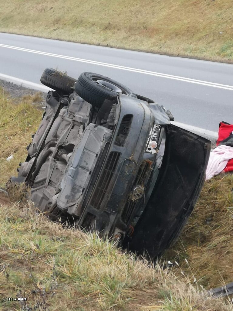 Wypadek Rychnowska Wola 18 01 2025 6 1