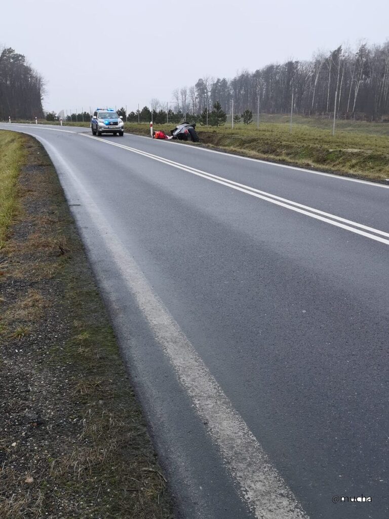 Wypadek Rychnowska Wola 18 01 2025 7 1