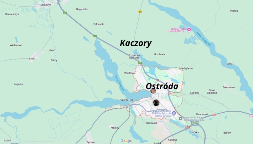 Skoro nie Morliny, to gdzie? Jest nowa propozycja lokalizacji cmentarza 2 Ostroda Kaczory Cmentarz