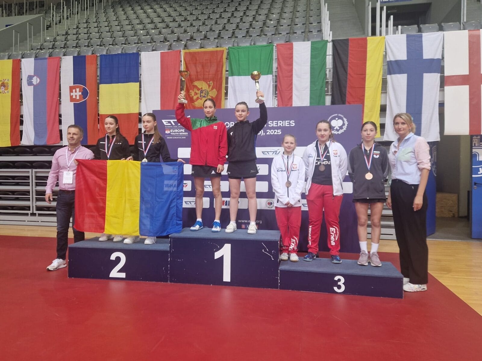 Międzynarodowy sukces młodej tenisistki. Julia Szarmach na podium turnieju w Chorwacji 1 Czolo Szarmach Zawody Chorwacja