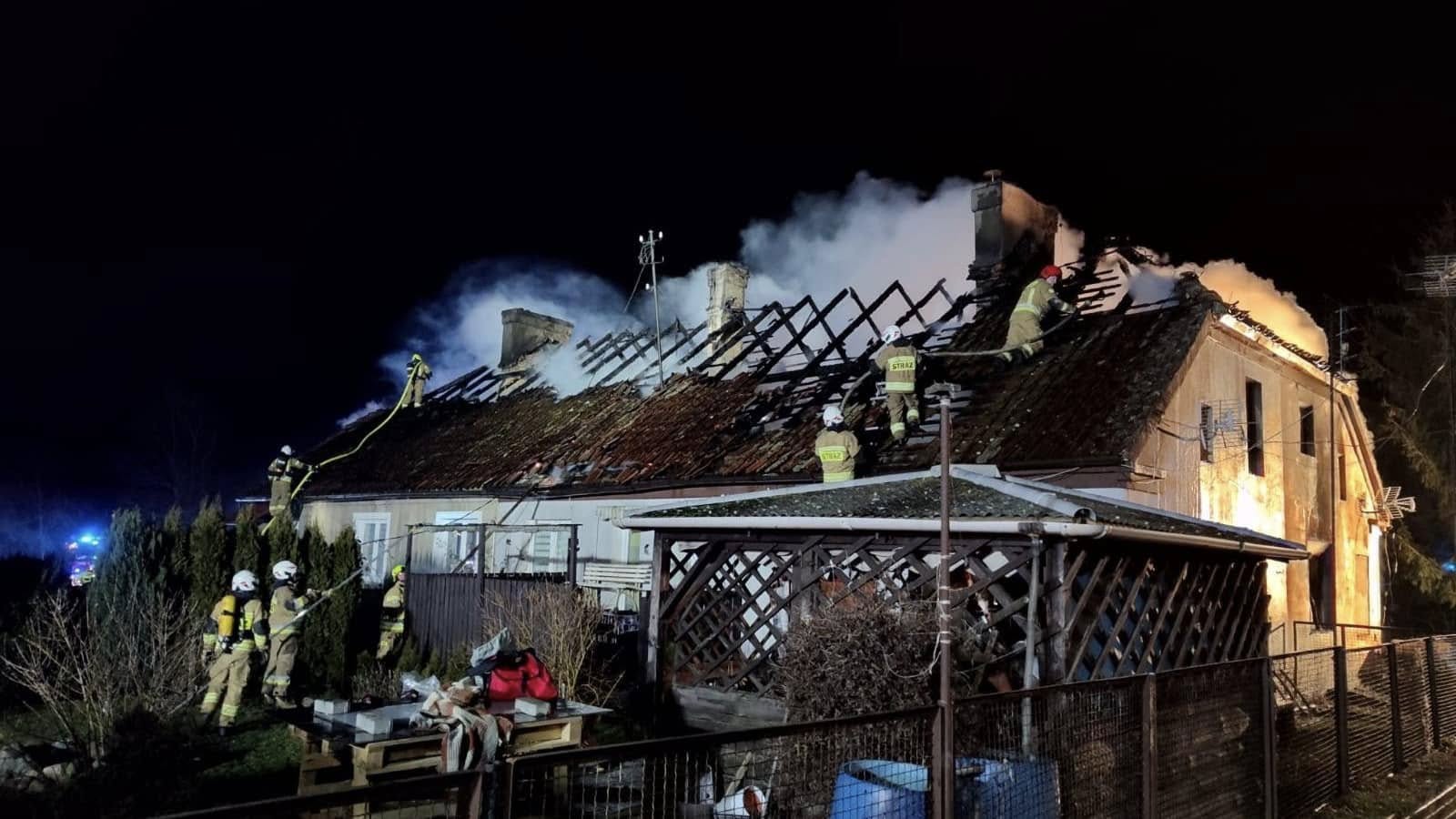 W obliczu tragedii otwórzmy serca na pomoc! Co potrzeba pogorzelcom z Linek w gminie Małdyty? 1 Linki Pozar Psp