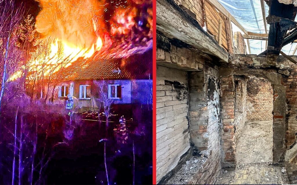 pozar linki gaz