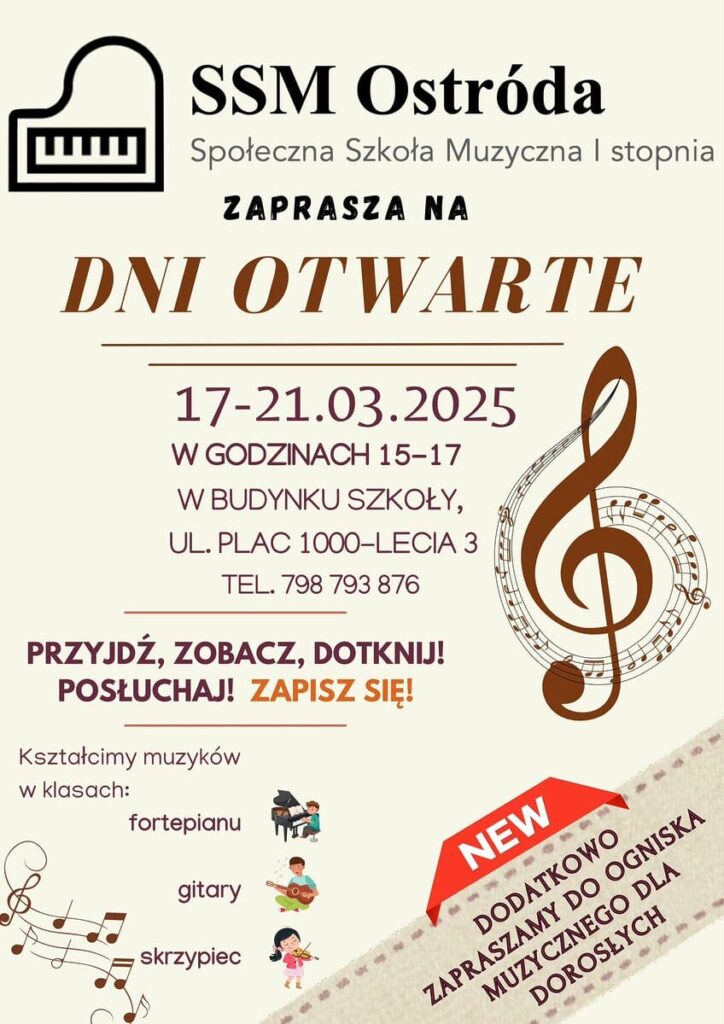 Dni Otwarte Spoleczna Szkola Muzyczna