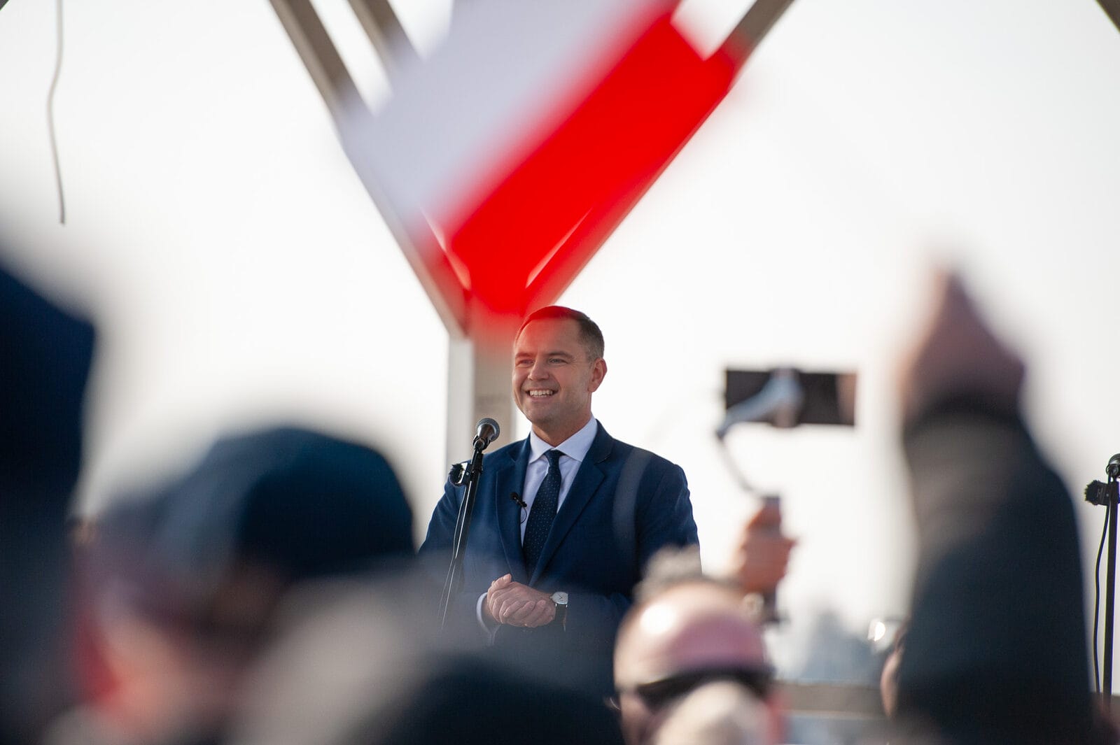 Karol Nawrocki – kandydat na prezydenta z wizytą w Ostródzie 1 Karol Nawrocki - Kandydat Na Prezydenta Z Wizytą W Ostródzie