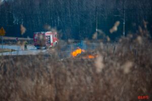 Jest śledztwo. Wracamy do pożaru w Lubajnach – w tle gazociąg, schronisko i podejrzenie podpalenia 14 Pozar Traw Lubajny Gazociag 15