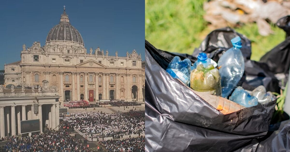 Świat pożegnał papieża Franciszka, Ostróda pozbierała śmieci. Wstydliwa historia napisana! 1 Projekt Bez Nazwy7