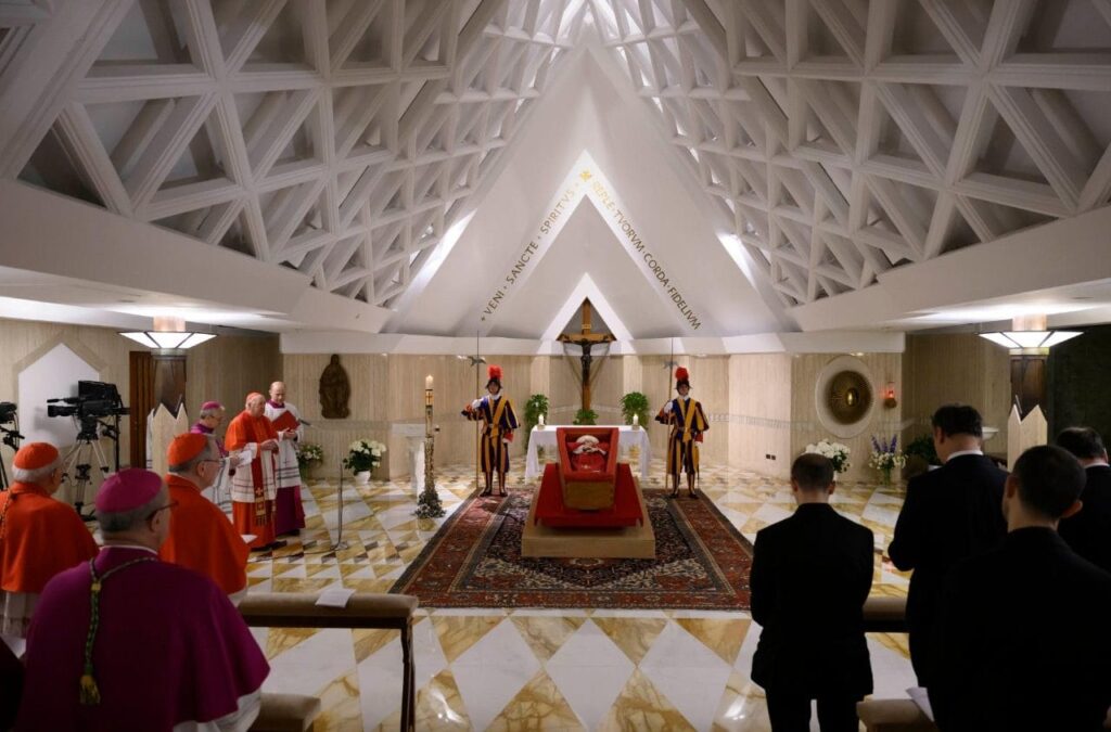 Pogrzeb Papieża Franciszka Odbędzie Się W Sobotę. Jutro (23.04) Trumna Z Jego Ciałem Zostanie Wystawiona W Bazylice Świętego Piotra.