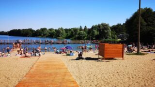 Utonięcie chłopca na plaży w Ostródzie