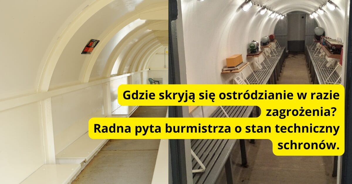 Schrony w Ostródzie – radna Anna Monist pyta, a burmistrz odpowiada 1 Gdzie Skryją Się Mieszkańcy Ostródy