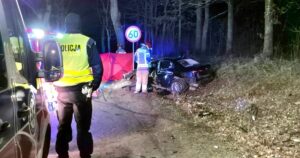 Wypadek Kolo Zalewa. Alfa Romeo Uderzyla W Dr