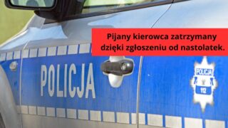 Nastolatki powstrzymały pijanego kierowcę