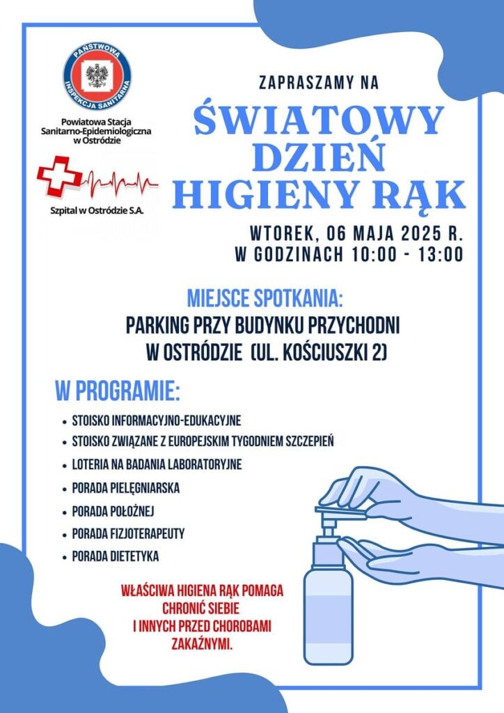 Światowy Dzień Higieny Rąk w Ostródzie. Dzieci uczyły się zasad mycia dłoni 14 Światowy Dzień Higien Rąk
