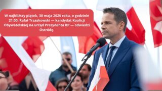 Rafał Trzaskowski odwiedzi Ostródę