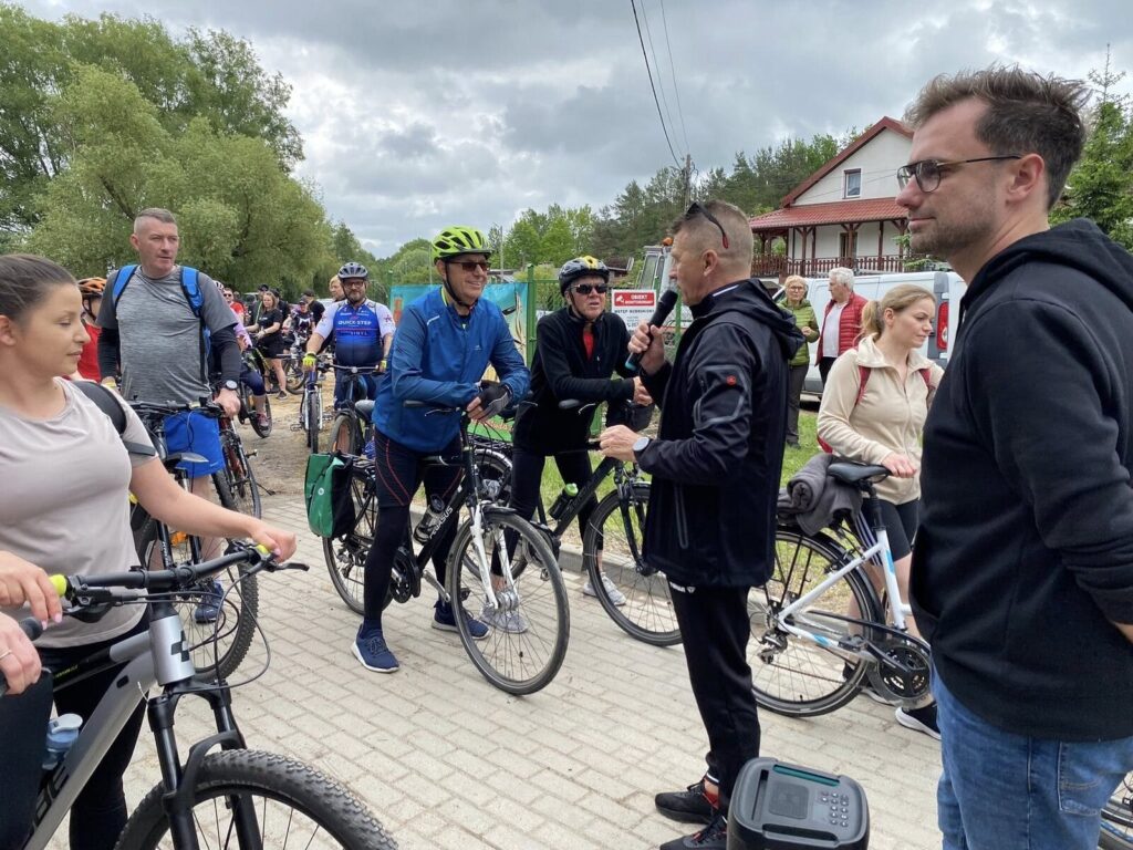 Rajd rowerowy Wzgórza Dylewskie 2025. Rower trafił do Jarosława Czyjaka 21 Gmina Raj 3