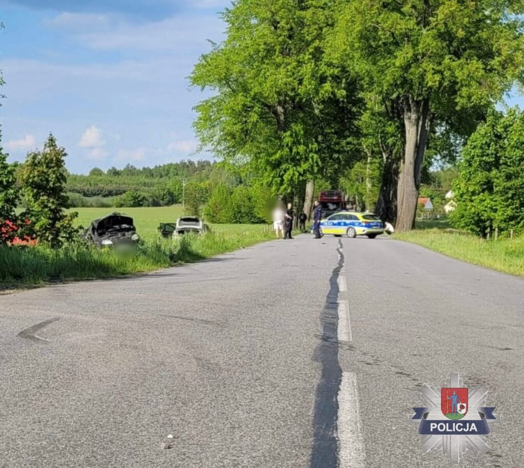 Śmiertelny wypadek w Jurkach - ustalenia policjantów 16 Śmiertelny Wpadek W Jurkach. Są Ustalenia Policji W Sprawie Przebiegu Zdarzenia.
