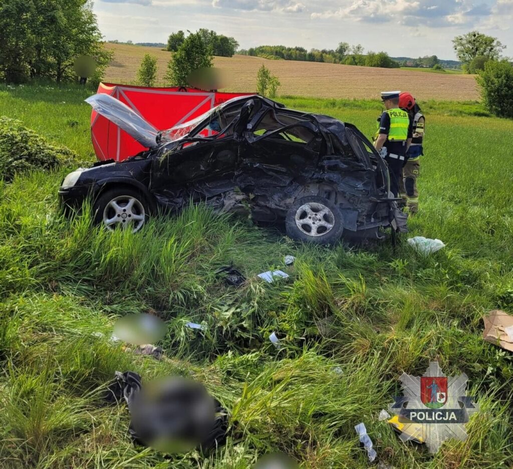 Śmiertelny wypadek w Jurkach - ustalenia policjantów 14 Jurki Zdjecia 3