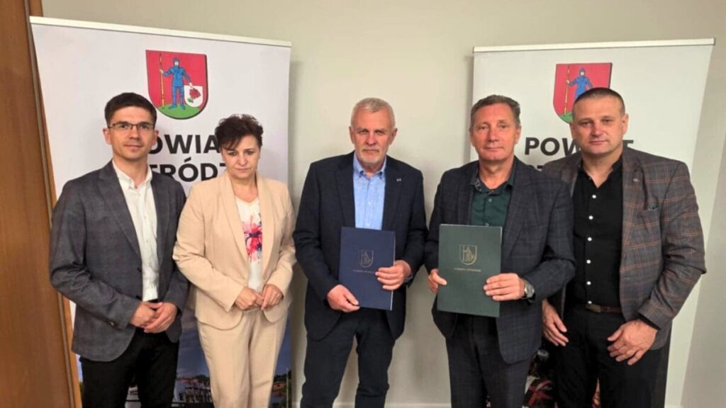 Nowe inwestycje drogowe w powiecie ostródzkim – Morąg, Samin i Boguszewo 41 powiat ostrodzki podpisanie