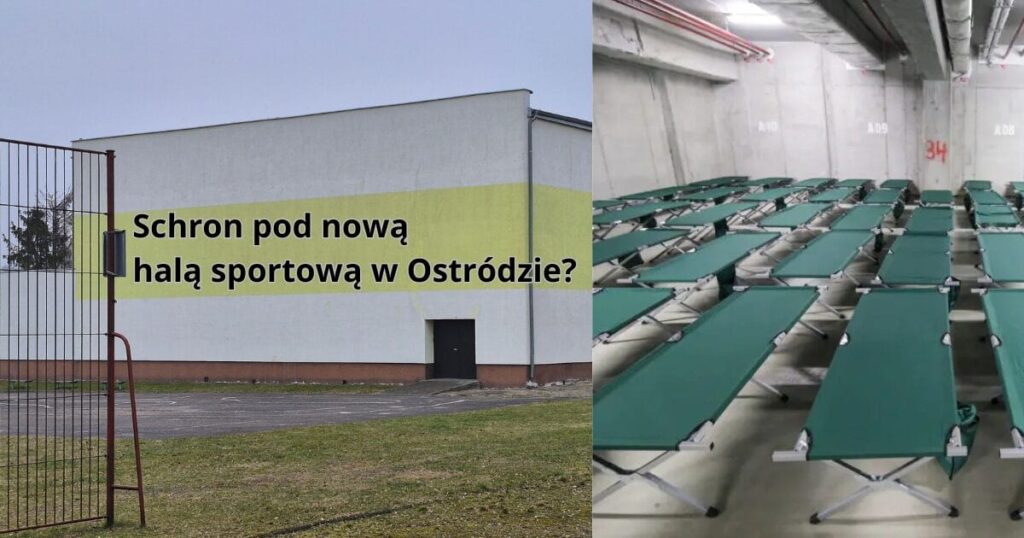Schron w Ostródzie. Burmistrz Dąbrowski ma nowatorski plan 27 Schron pod nową halą sportową w Ostródzie? Taki plan ma burmistrz Rafał Dąbrowski.