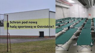 Schron pod nową halą sportową w Ostródzie? Taki plan ma burmistrz Rafał Dąbrowski.
