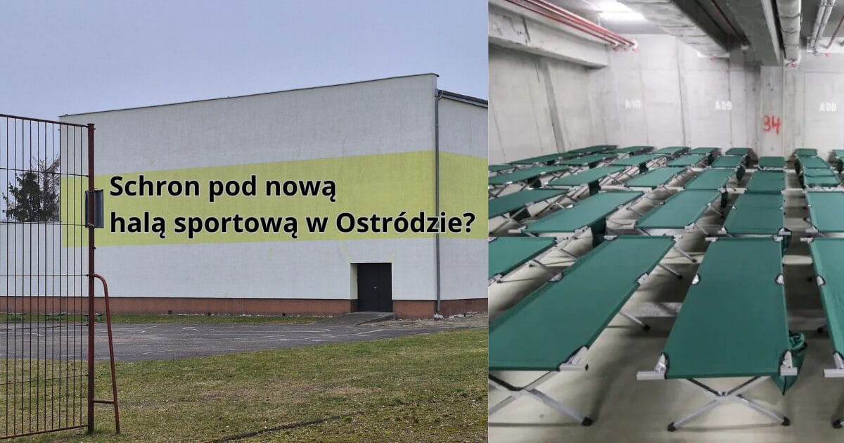 Schron Pod Nową Halą Sportową W Ostródzie? Taki Plan Ma Burmistrz Rafał Dąbrowski.