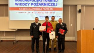 Igor Chodań z OSP Idzbark zajął drugie miejsce w wojewódzkim etapie Ogólnopolskiego Konkursu Wiedzy Pożarniczej.
