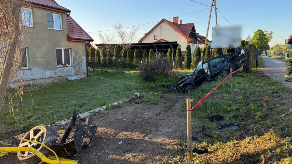 Region: Śmiertelny wypadek w Pieckach. 29-letni cudzoziemiec zginął na miejscu 12 Wypadek W Pieckach — Nie Żyje 29-Latek