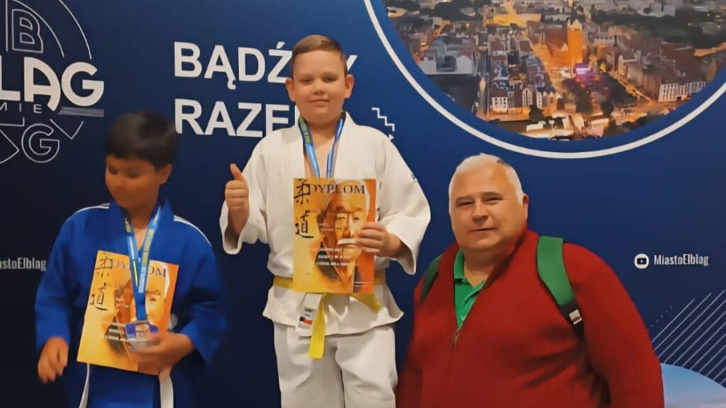 Judocy zawalczyli w Elblągu. Zobacz efektowny ippon Eryka Laskowskiego! 20 Ippon Zapewnił Erykowi Laskowskiemu Złoty Medal Na Zawodach W Elblągu.