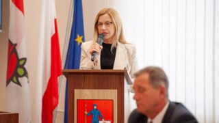 Bernadeta Hordejuk - prezes szpitala w Ostródzie.