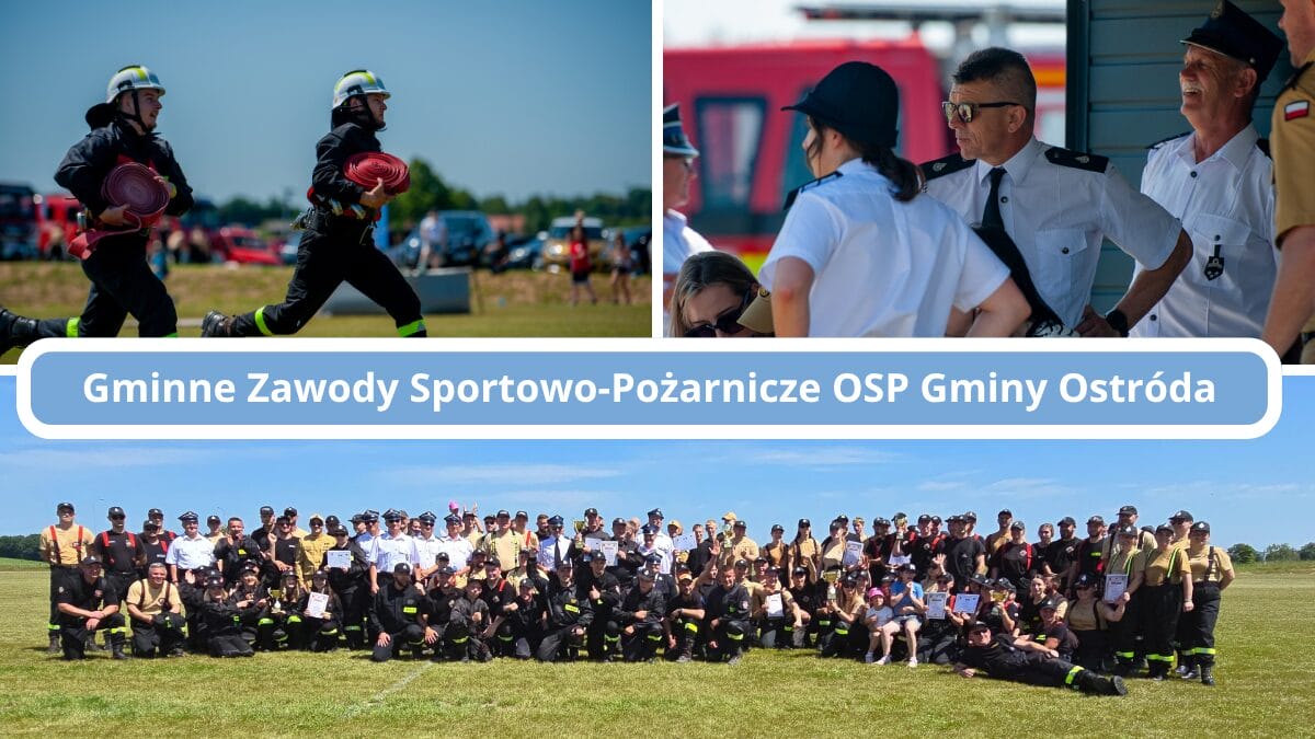 Gminne Zawody Sportowo-Pożarnicze Osp Gminy Ostróda-