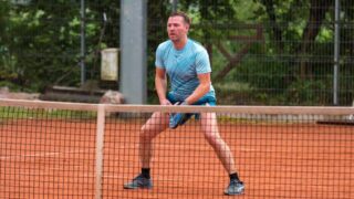 Nowy kierownik obiektów sportowych w OCSiR, Radosław Barczykowski.