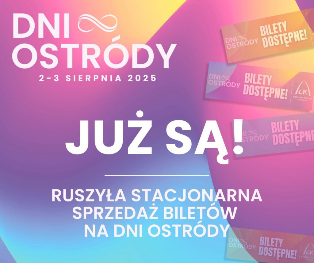 Dni Ostródy 2025 - Ruszyła Sprzedaż Biletów. 
