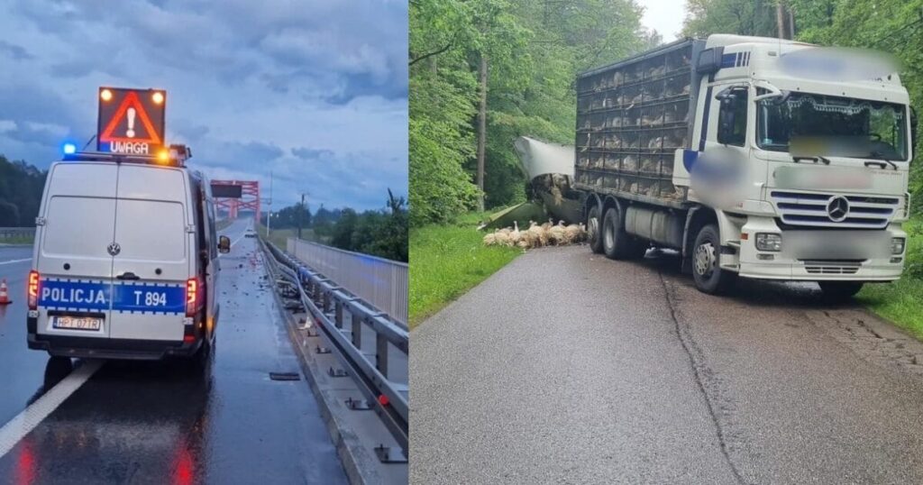 Niebezpieczny czwartek na drogach powiatu ostródzkiego - podsumowanie 29 czwartek drogi